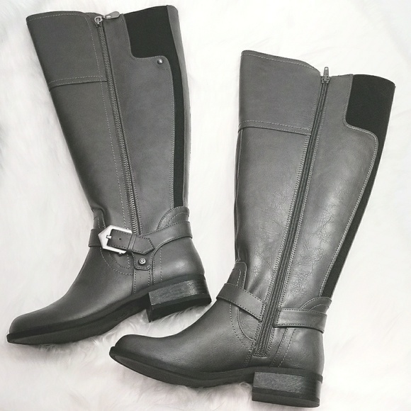 guess wide calf boots